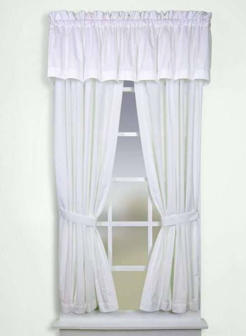 Simplicity Curtain, Tier, Valance and Swag Ensemble